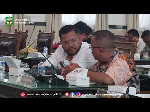 Rapat Paripurna XIV Penyampaian Nota Pengantar Wali Kota Pematangsiantar atas Ranperda APBD 2026