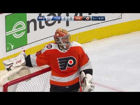 Frédérik Gauthier Goal - Toronto Maple Leafs vs Philadelphia Flyers 1.18.18