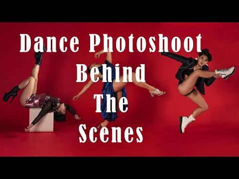 Dance Photoshoot Behind the Scenes - Redaska Studio