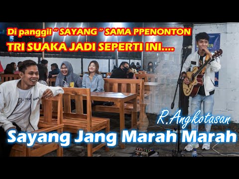 SAYANG JANG MARAH MARAH - R.ANGKOTASAN (LIRIK) COVER BY TRI SUAKA DI MENOEWA KOPI JOGJA