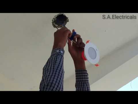 How to Apply Concealed Light In the Concealed Box, In Hindi,Urdu