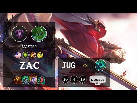 Zac Jungle vs Hecarim - NA Master Patch 11.1