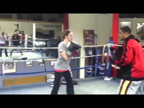 Boxing with Mandy