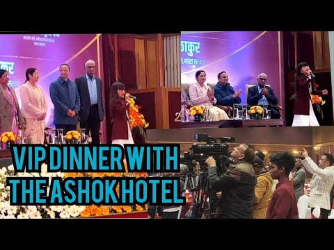 Esther Hnamte || VIP Dinner with The Ashok Hotel😇