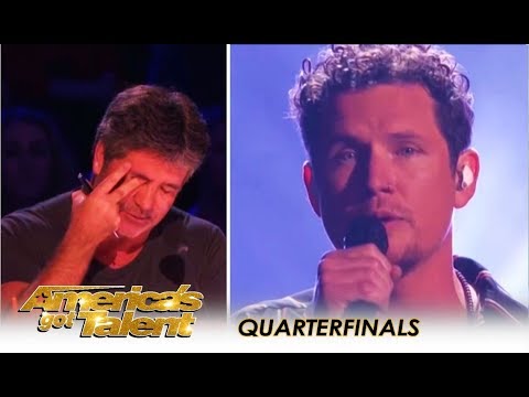 Simon Cowell BREAKS DOWN Crying On Live TV After Michael Ketterer on America's Got Talent