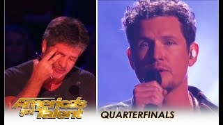 Michael Ketterer: Simon Cowell BREAKS DOWN Crying On Live TV After This | America's Got Talent 2018
