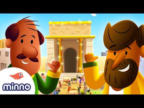 After 70 Years, They Rebuilt God's Templeβ¦ ποΈ Bible Stories for Kids - Bible Stories, Kingdom Kids Zone - Minno - Bible Stories for Kids