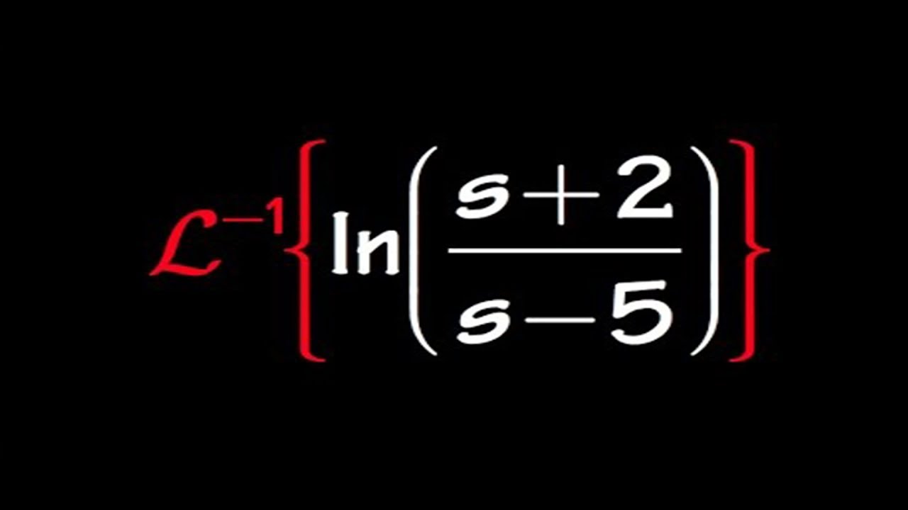 Inverse Laplace Transform Ex 8