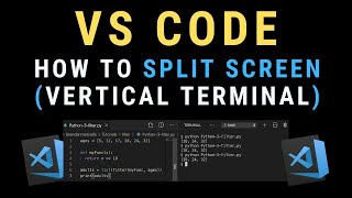 VS Code for Beginners - 2 Ways to Split Screen Vertically TUTORIAL