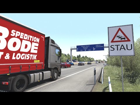 [ETS2 v1.38] RMP: Heilbronn MAP 1:1 v.1.1.1 *Testfahrt mit mehr Stau*