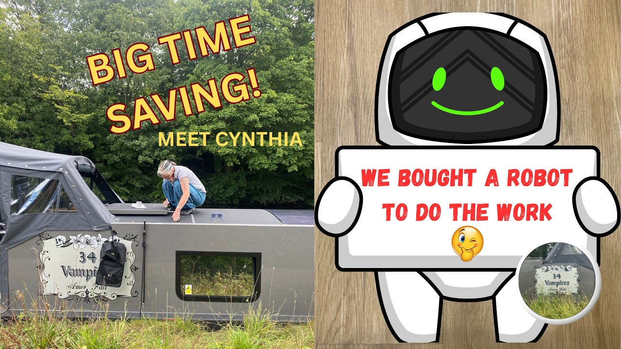 Boat Life: Will it cope on a narrowboat? 🤖 We test out the TAPO Max Pro complete with mop mode