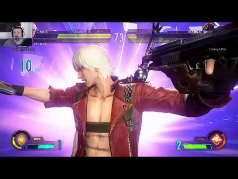 MvC Infinite: Week 2 Online Play pt7 - vs. Dante/Iron Man