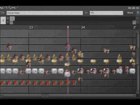 Ambush Attack on Notessimo and Noteworthy composer