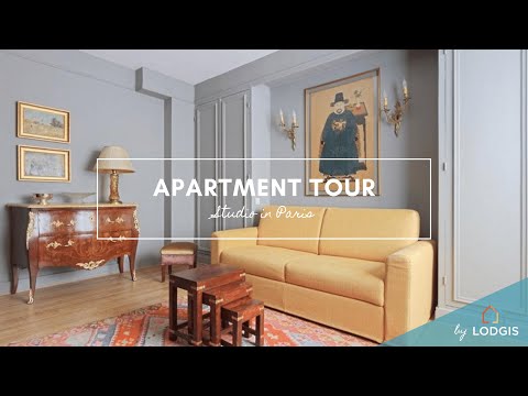 Apartment Tour // Furnished  25m2 in Paris – Ref : 10711433