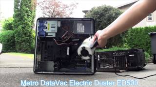 Video thumbnail for Metro DataVac Electric Duster ED500 (500-Watt 0.75-HP) in Action by Creative for Fun