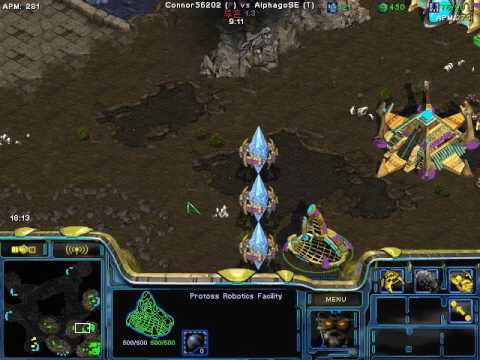 StarCraft Brood War 1v1 (FPVOD) Connor5620 (P) vs AlphagoSE (T) Fighting Spirit