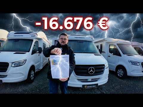 -16.676€ Knaus Wohnmobile müssen raus Preis Gewitter Weinsberg Mercedes Sprinter Pepper 640