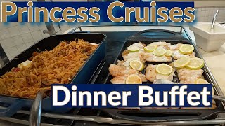 Princess Cruise Dinner Buffet