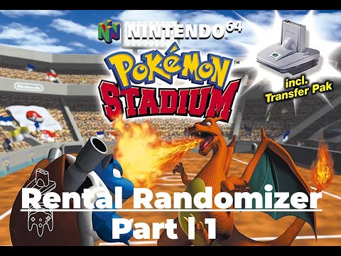 Twitch Livestream | Pokémon Stadium Rental Randomizer | Part 1