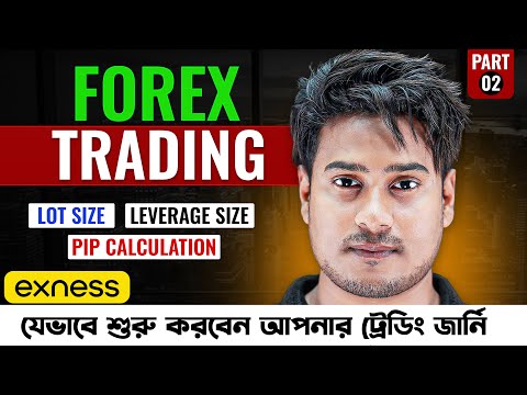 FOREX এ কিভাবে TRADE প্লেস করব || PIP - LOT - LEVERAGE SIZE || Learn Trading With Robin (Part 02)