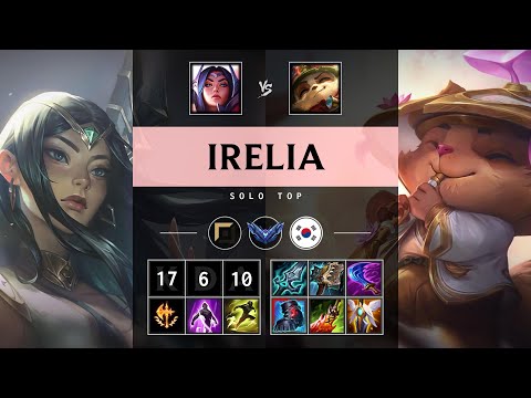 Irelia Top vs Teemo - KR Diamond Patch 25.13