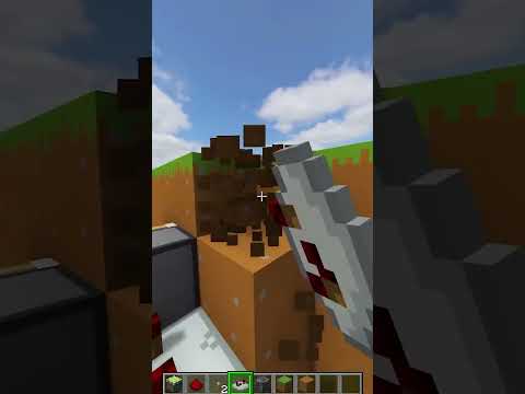 How to Make a Redstone Trap Door in Minecraft (IN 60 SECONDS) - Nitrado #shorts