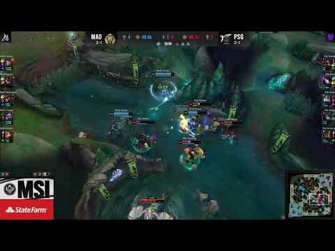 CRAZY RIVER FIGHT (MAD VS PSG)