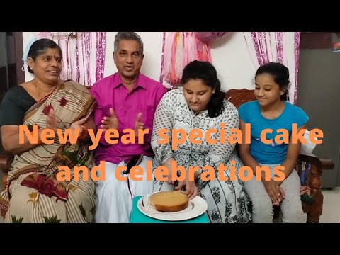 New year special ||cake and celebrations||