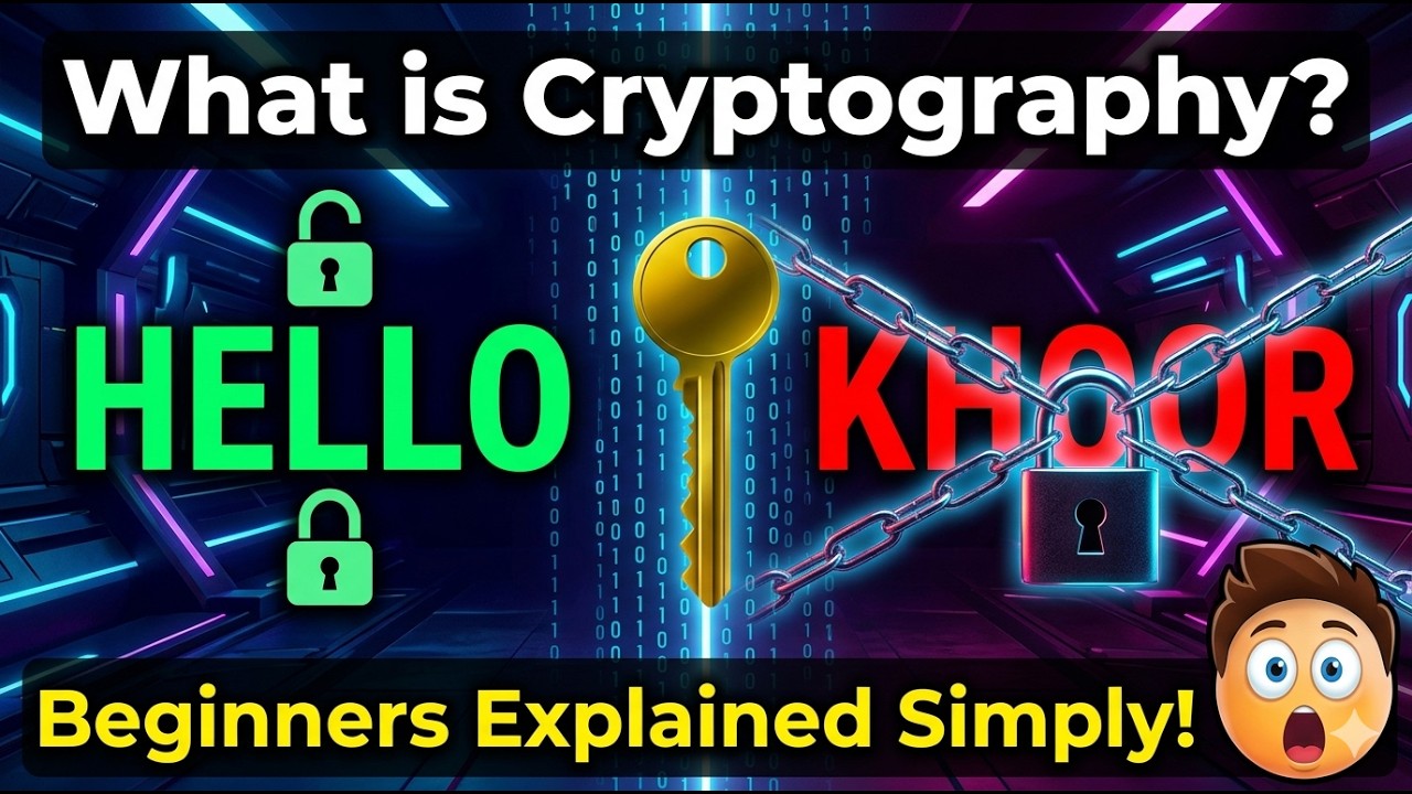 What is Cryptography? | Beginners Guide Explained Simply