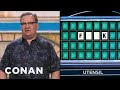 Andy S Wildly Inappropriate Wheel Of Fortune Guesses CONAN On TBS