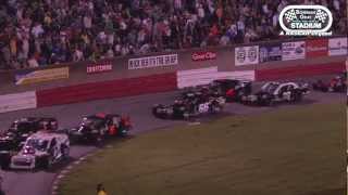 preview picture of video 'Madhouse Racing: Chris Fleming vs. John Smith at Bowman Gray Stadium'