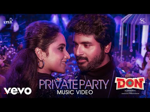 College Don - Private Party Video | Sivakarthikeyan, Priyanka Mohan | Anirudh