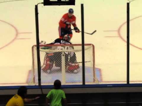 Colton Beck penalty shot goal at New York Islanders rookie scrimmage