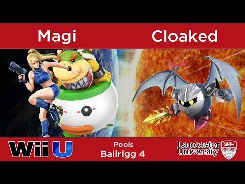 Bailrigg 4 - Magi (ZSS, Bowser Jr.) Vs. Cloaked (Meta Knight) - Smash U - Pools