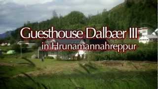 preview picture of video 'Guesthouse Dalbær III in Hrunamannahreppur Iceland - Icelandic Farm Holiadys'