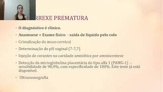 AMNIORREXE PREMATURA / ROTURA PREMATURA DE MEMBRANAS  2020