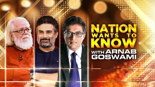 'Rocketry' Team Speaks To Arnab Goswami | Nambi Narayanan & R Madhavan on Nation Wants To Know