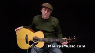Video thumbnail for The Martin 00-18 at Maury's Music by Maury's Music