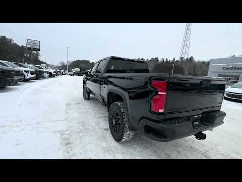2026 Chevrolet Silverado 2500HD 4WD Crew Cab Standard Box LT in Black for sale at Boyer Chevrolet Buick GMC Bancroft in Bancroft, ON
