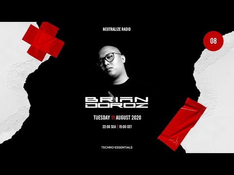 Haikal Ahmad & Vision X Pres Neutralize Radio 08 -  Techno Guest Takeover [Brian Doroz]