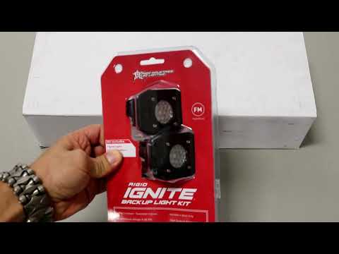 Rigid Industries Ignite Flush Mount LED Lights What's Inside the Box? #HardRacing #RigidIndustries