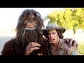 Giant Monster Playing With Ranger Rick Boy Funny Play Time Movie