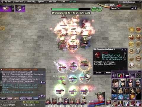 Argos Weekly 2013.02.09 PM Final: Netherblade vs. ArchAugust - Atlantica Online