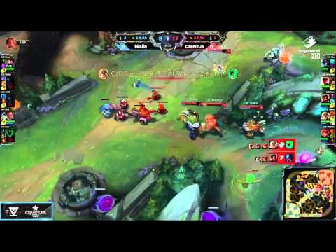 OGN (LCK) Spring 2015 Highlights : NaJin vs CJ Entus (Game 1) | Week 8 Day 2