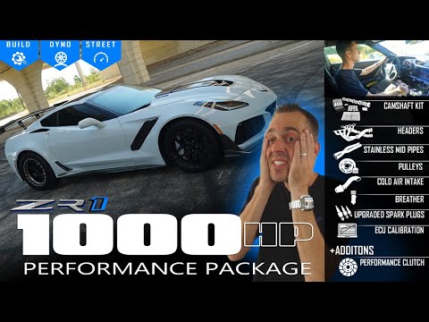 Steven rips it in this Manual C7 ZR1 1000HP Corvette