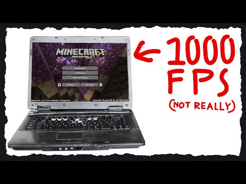 Insane! 100fps on 8yr Laptop - Minecraft 1.18