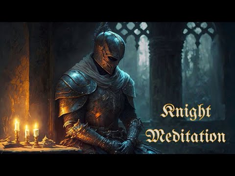 KNIGHT MEDITATION | Deep Healing Gregorian Chant In A Sacred Sanctuary | ASMR