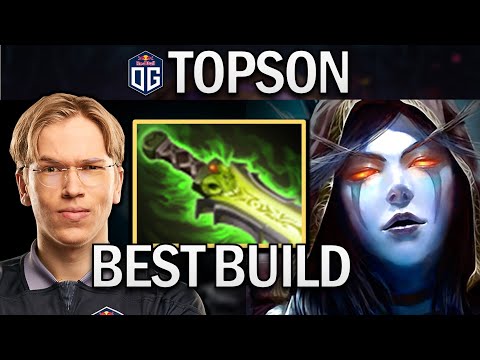 OG.TOPSON DROW RANGER WITH ETHEREAL BLADE - DOTA 2 7.29 GAMEPLAY