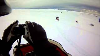 preview picture of video 'Wyoming Snowmobiling 2014 3/3'