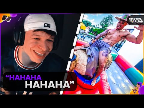 ARUAN REAGE: O MELHOR COWBOY DA CASA GANHA O GRANDE PREMIO (RENATO GARCIA) - Cortes do Aruan